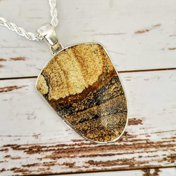 Other - Rocky Butte Picture Jasper Pendent